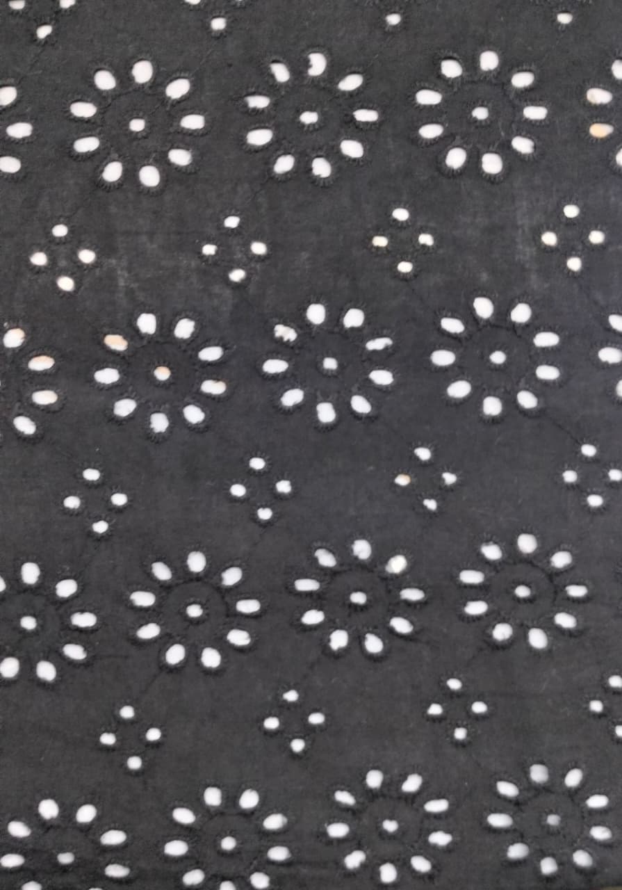 100% COTTON CAMBRIC EMBROIDERED, M-3340