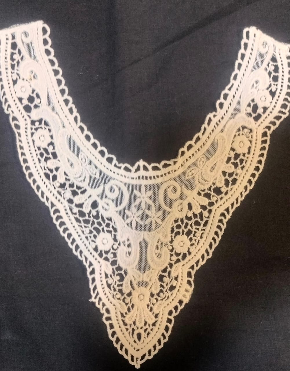 100% Cotton Embroidered Neck patch, SE-446
