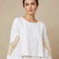 100% Cotton Embroidered Neck patch, SE-446