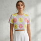 ALL OVER MULTI GPO ; 100% POLYESTER ; M-4522-B
